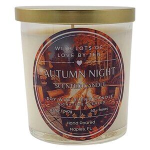 With Lots Of Love By Jen Sandalwood Cedar Amber Scented Candle